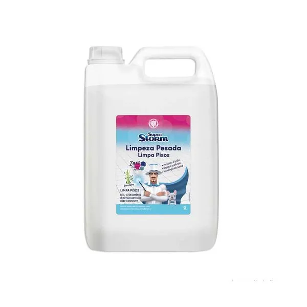 Limpa pisos limpeza pesada Super Storm 5L Pulvitec