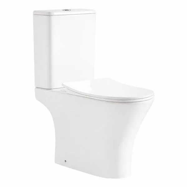 Kit Vaso Sanitário com Caixa Acoplada 3/6L e Assento Paris Branco Alterna Kit Vaso Sanitario Solucao Completa 3/6L Paris Branco Alterna