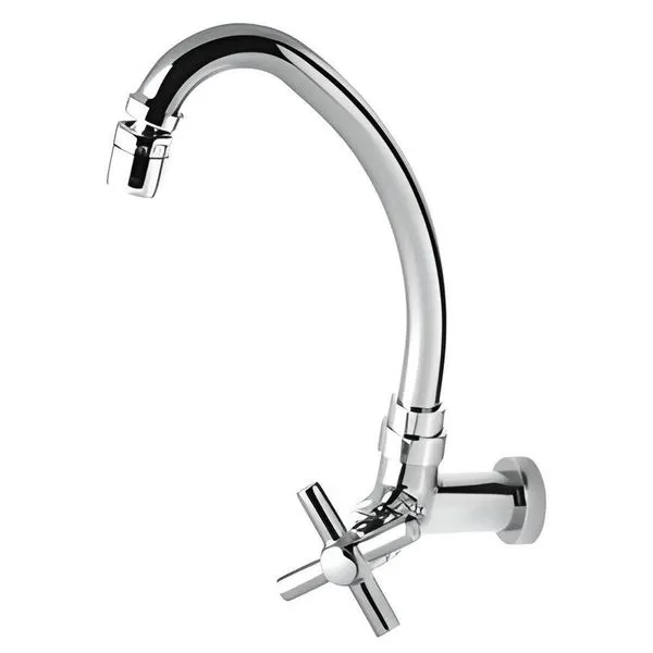Torneira Para Cozinha De Parede Com Articulação C37 Cromado - Vtp094cwb - Esteves