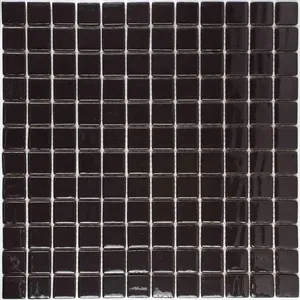 Pastilha de Vidro Eco N73 Preto 30X30cm