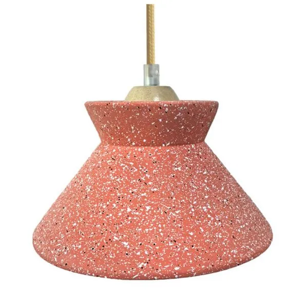 Pendente Granito 20 Cm Coral Gmh