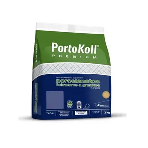 Rejunte Porcelanato P-Flex Platina 3kg Portokoll