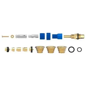 Kit Fácil Salva Registro 10 Em 1 - Haste Cromada 50mm - 3 Módulos De Redução - Garrapeta 1