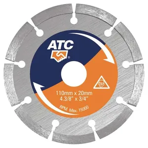 Disco diamantado Segmentado ATC 20x110mm Irwin