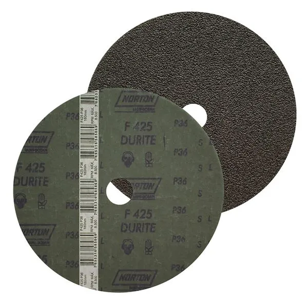Disco de Lixa para Mármore Norton F425 180x22mm Grão 36