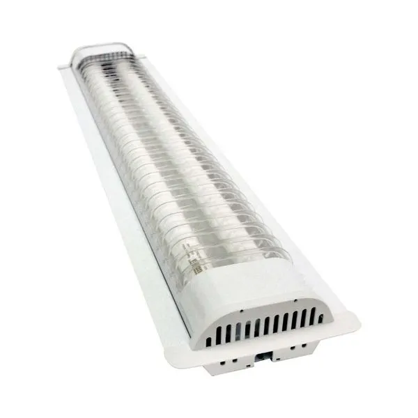 Luminária de embutir com 2 lâmpadas 18W branca Taschibra
