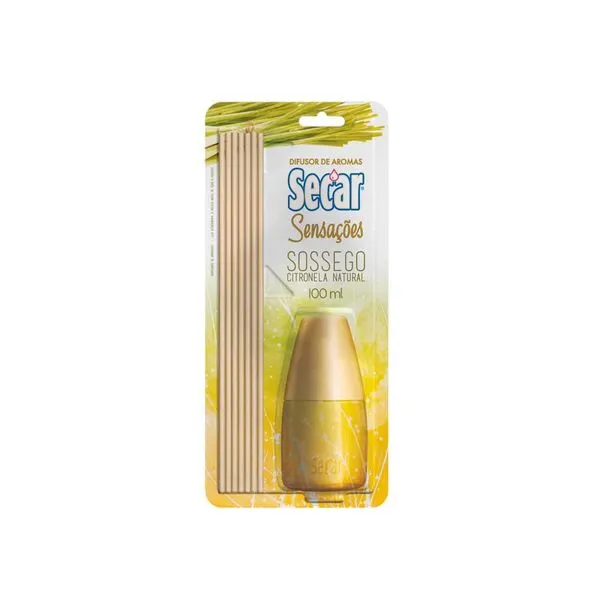 Difusor de aromas Secar citronela natural 100 ml Soin