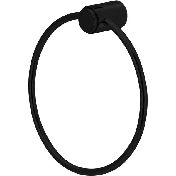Porta Toalha Redondo 2040 Preto Vab273Pwb Esteves