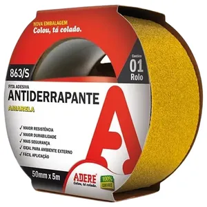 Fita Antiderrapante Amarelo 863s 50mmx5m Adere