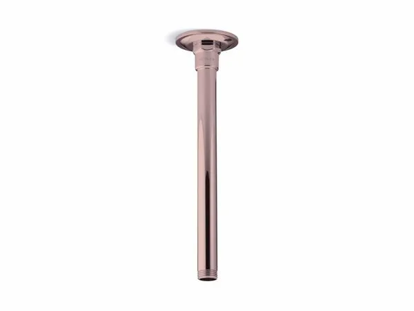 Tubo De Teto Para Chuveiro 25cm Rose Gold Kohler