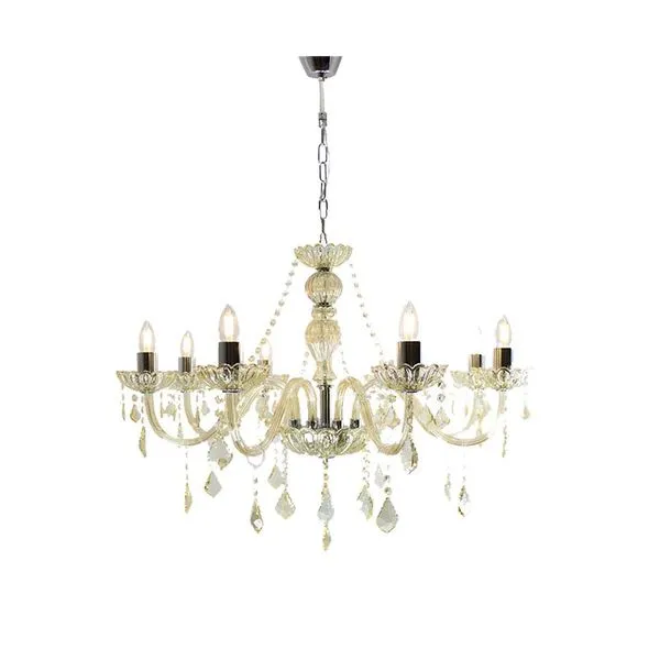 Lustre Nice para 8 lâmpadas E27 champagne Startec