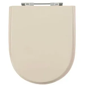 Assento Sanitário Modelo Carrara em MDF com acabamento PU Creme Alterna