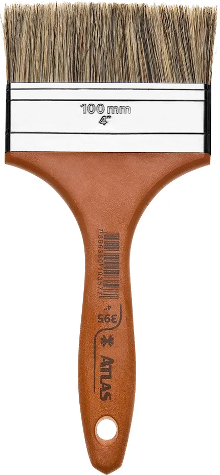 Pincel cerdas Gris 4" 395 - ATLAS