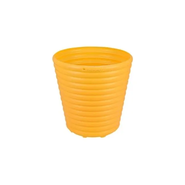 Vaso para flores Cachepo 5,5 litros amarelo Tramontina