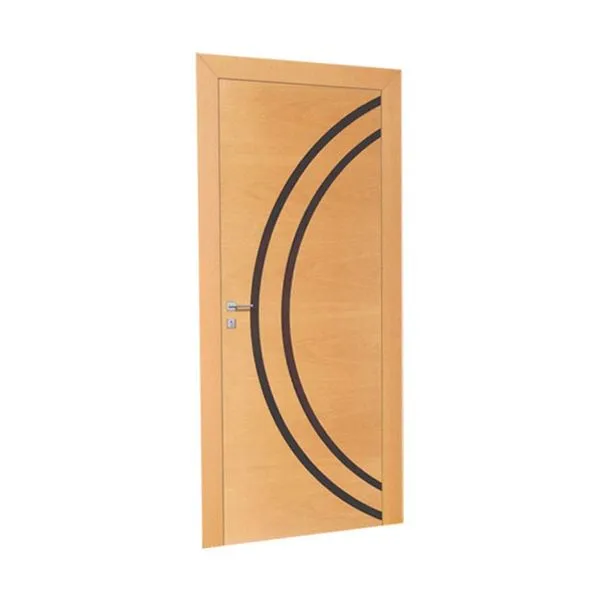 Folha de porta decorada frisada Concept 11 210x72cm mogno Randa