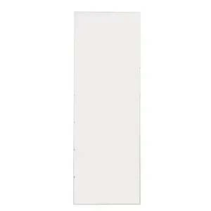 Folha de Porta Lisa MDP Semissólida Pintada Branco UV Vert Folha de Porta Lisa MDP Semissólida Pintada Branco UV 210x72cm