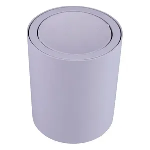 Lixeira com Tampa 1l Serene Coza Cinza Claro 13105