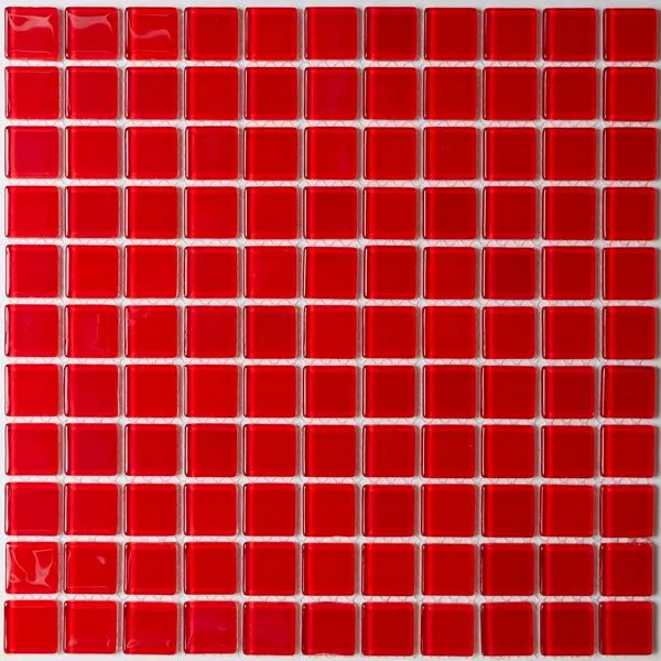 Pastilha De Vidro Van Gogh 30x30 Vermelho Peça