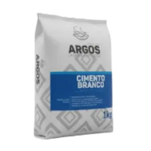 Cimento Comum Branco 1kg Argos