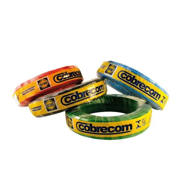 Cabo Flexível 2,5mm² 750V Verde 100m | Cobrecom Antichamas