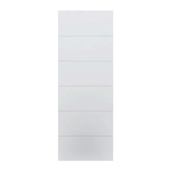 Folha Porta Bella Sólida Mdp Primer Branco 210x70 Vert