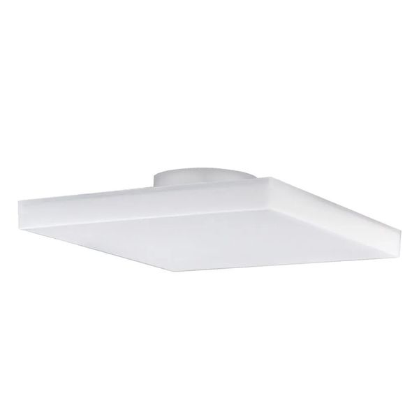 Luminária Sobrepor Frameles Quadrado 32W 4000K Branco Bivolt LLumm Bronzearte