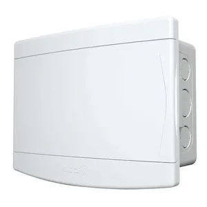 Quadro 6/8 disjuntores porta branca sem barramento Tigre