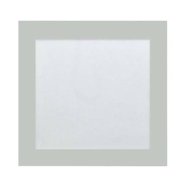 Embutido de alumínio LED 110V 28W 3000K Vigo 24x24cm espelho Tualux