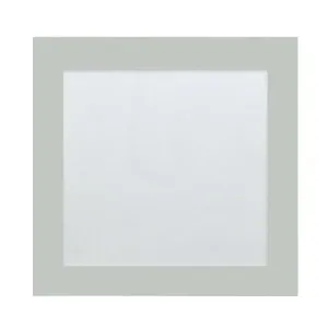 Embutido de alumínio LED 110V 28W 3000K Vigo 24x24cm espelho Tualux