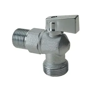 Torneira Esfera para Máquina de Lavar Wog 392 em Latão Cromado Torneira Esfera Para Máquina De Lavar Cromada 392 Wog