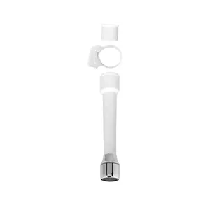Extensor Branco Para Torneira Sem Rosca 90mm Blukit