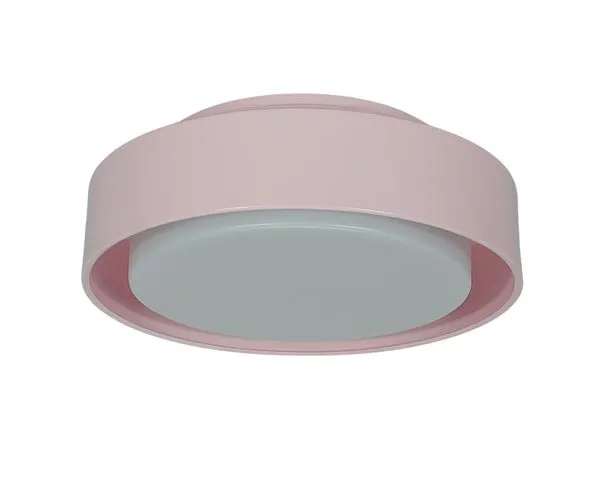 Plafon Sobrepor Para 3 Lâmpadas E27 Branco E Cobre Dubai Tualux