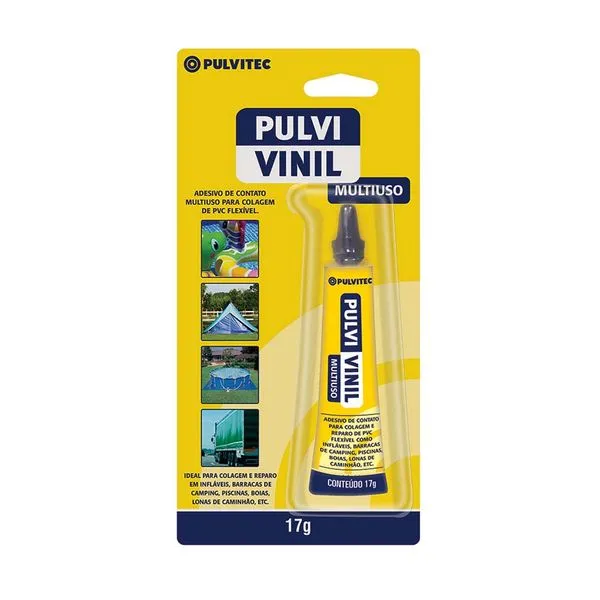 Adesivo para vinil 17g Pulvitec