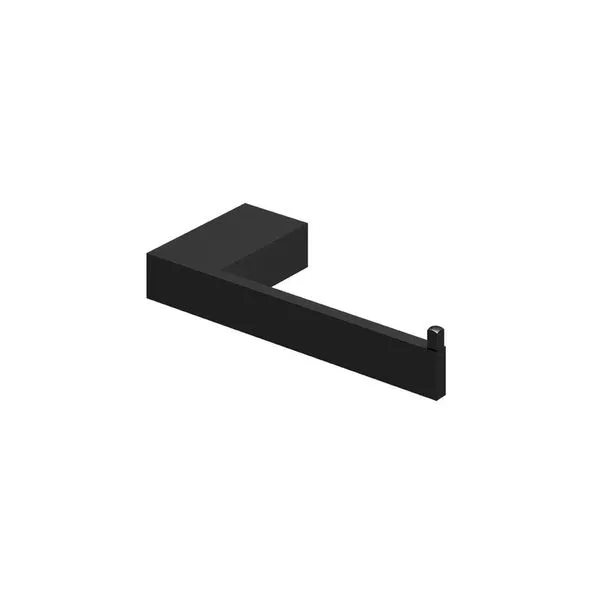 Porta Papel Higiênico Horus s/ Cobertura Preto Fosco Fani