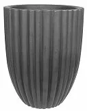 Vaso Cacau 32x46cm Preto Antique Vasart