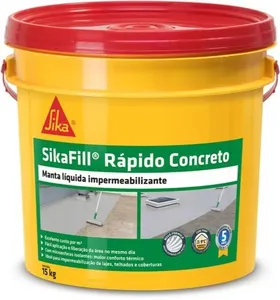 Impermeabilizante SikaFill Cinza 15Kg