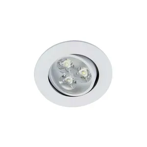 Embutido de aço Easy LED 86mm 6W 3000K GU10 neutra Bronzearte