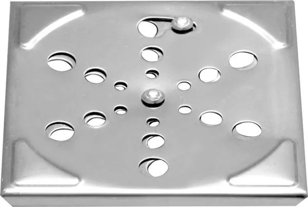 Ralo Quadrado c/ Fechamento 10Cm Aço Inox Hidrolar