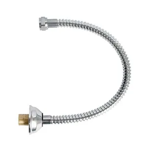 Tubo de ligação para água Fria 1/2" x 30cm cromado Esteves