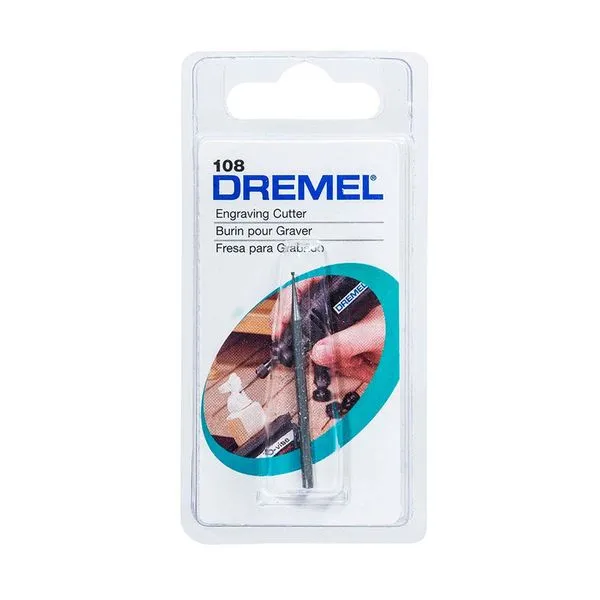 Escariador para gravação cilíndrico 1/32" Dremel
