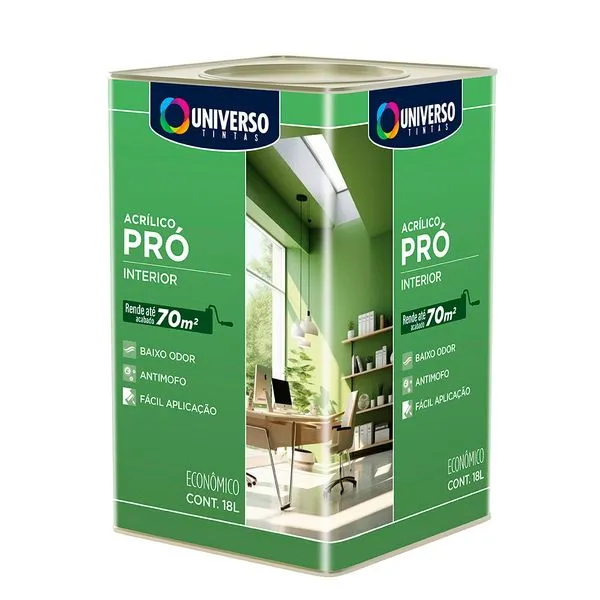 Tinta Acrilico Pro Perola Lata 18 Litros Universo