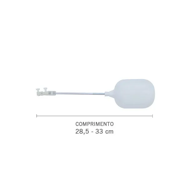 Boia com Conjunto de Fechamento Regulável entre 295 e 330mm para Mecanismo de Descarga Astra