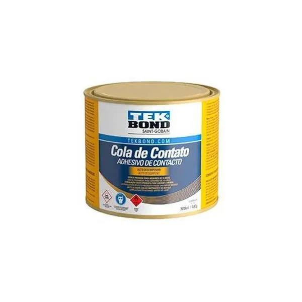 Adesivo De Contato 400g Tekbond Para Madeira, Couro E Mais