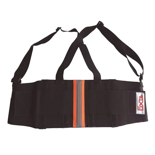 Cinta Ergonômica Fixtil CER/02 Preto/Laranja – Tamanho M