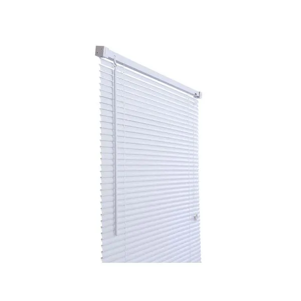 Persiana horizontal de PVC 140x130x2,5cm branca Primafer