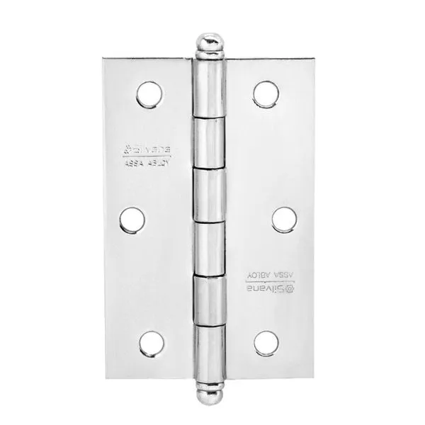 Dobradiça 880 X 3 1/2" X 3" Cromada Silvana