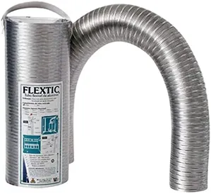 Tubo de alumínio 100mm x 3 metros Flextic WDB