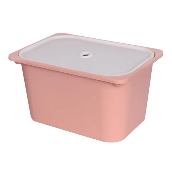 Caixa Plástica 38X24 M Calla Rose Huya Grifit