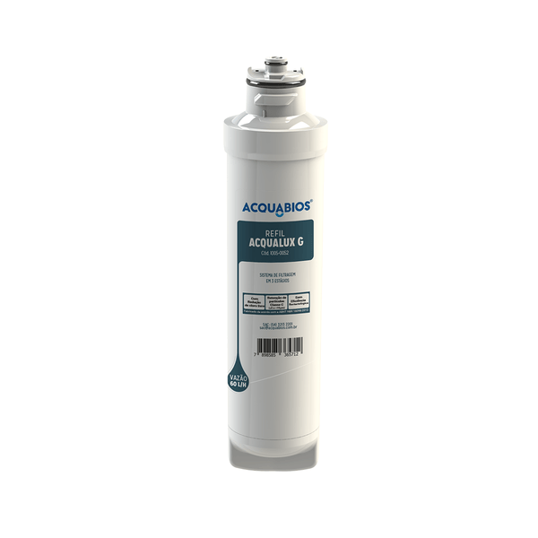 Refil Para Purificador Acqualux G Compatível Electrolux PA21G, PA26G, PA31G Acquabios