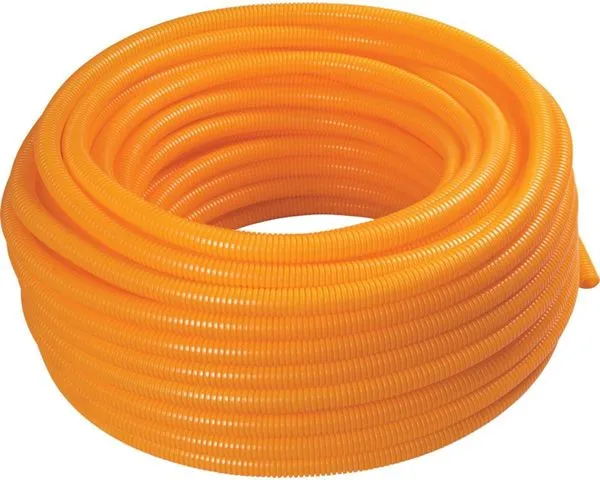 Eletroduto Corrugado Tramontina Laranja 1/2"
